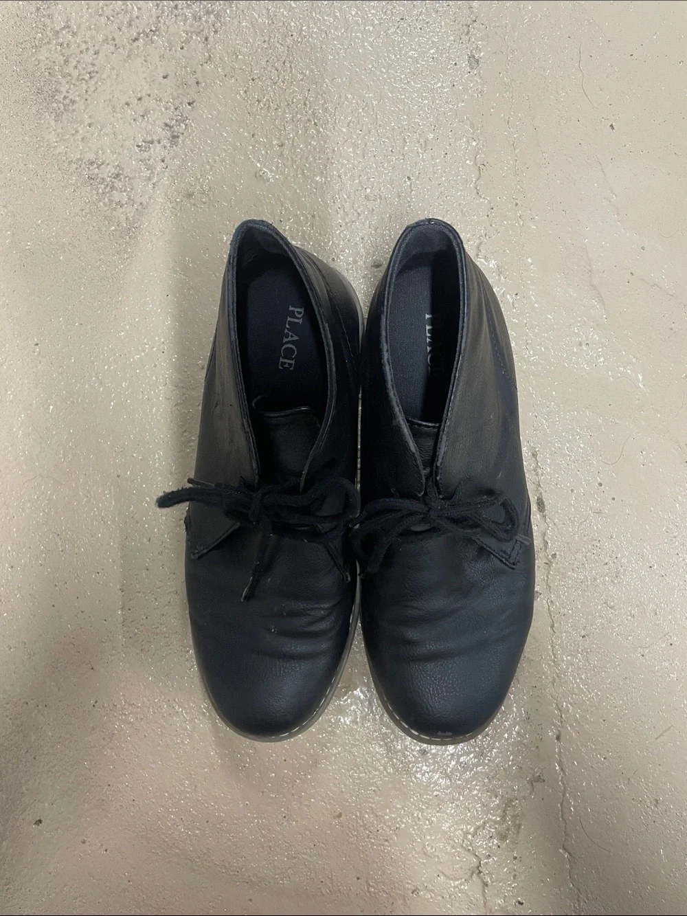 Boys Black Shoes Boots